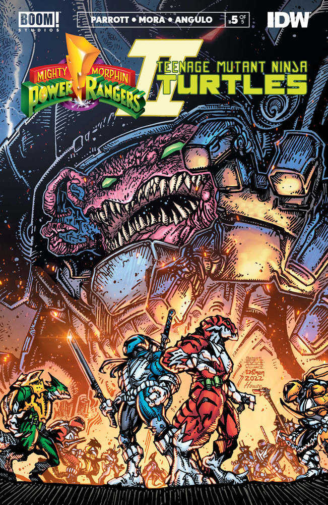 Mmpr Teenage Mutant Ninja Turtles II #5 (Of 5) Cover B Eastman & Williams II | Odin's Place