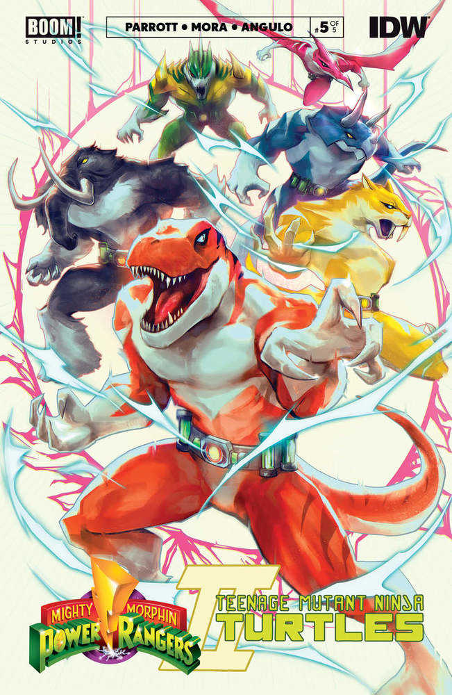 Mmpr Teenage Mutant Ninja Turtles II #5 (Of 5) Cover C Mmpr Variant Tao | Odin's Place