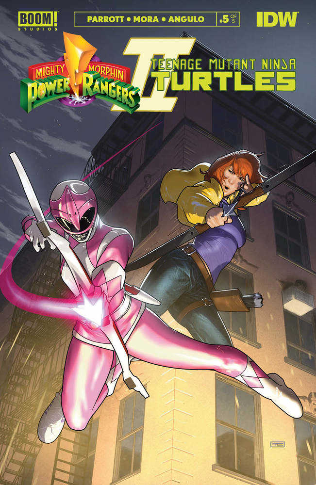 Mmpr Teenage Mutant Ninja Turtles II #5 (Of 5) Cover E Cardstock Variant Clarke | Odin's Place