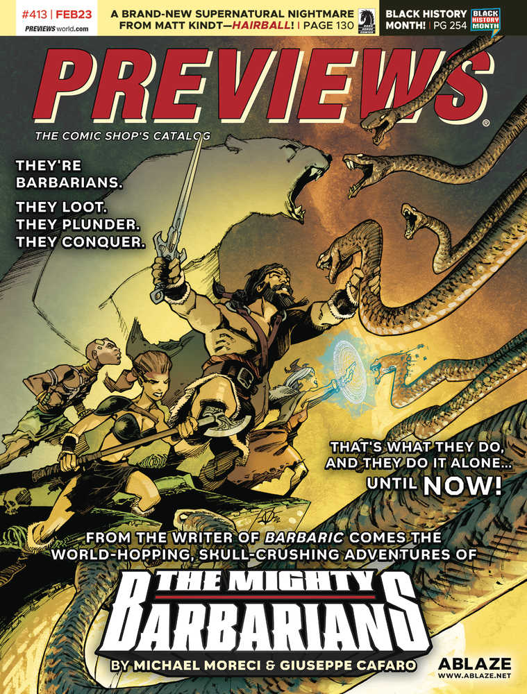 Previews #415 April 2023 | Odin's Place