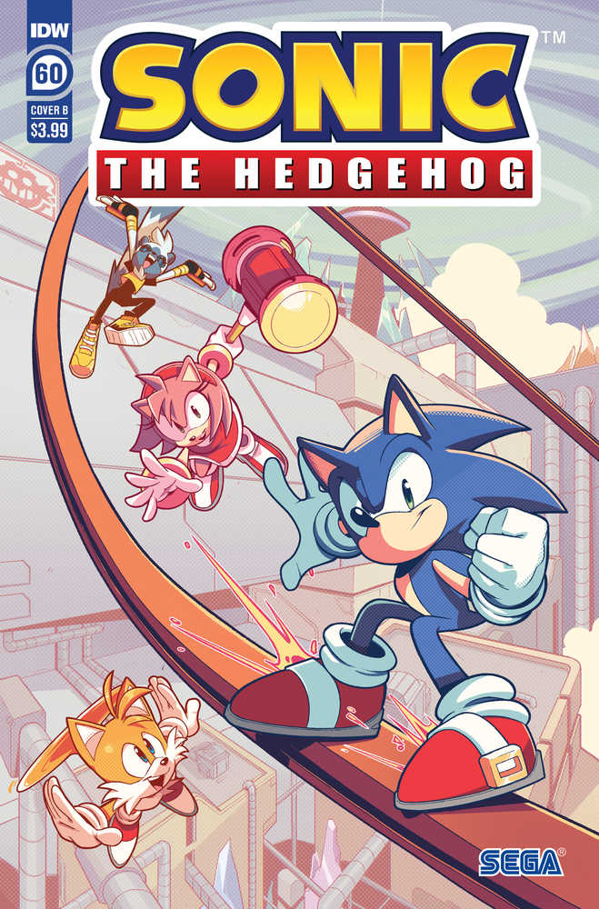 Sonic The Hedgehog #60 Cover B Curry | Odin's Place