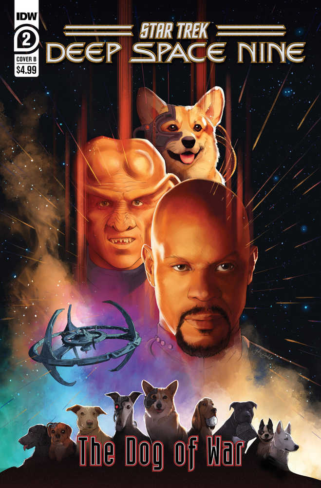 Star Trek Ds9 Dog Of War #2 Cover B Bartok | Odin's Place