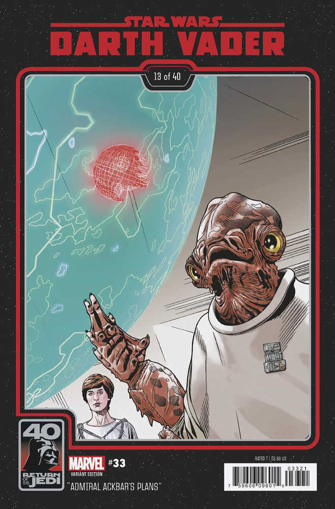 Star Wars Darth Vader #33 Return Jedi 40th Anniversary Variant | Odin's Place