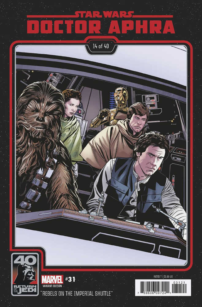 Star Wars Doctor Aphra #31 Return Jedi 40th Anniv Variant | Odin's Place