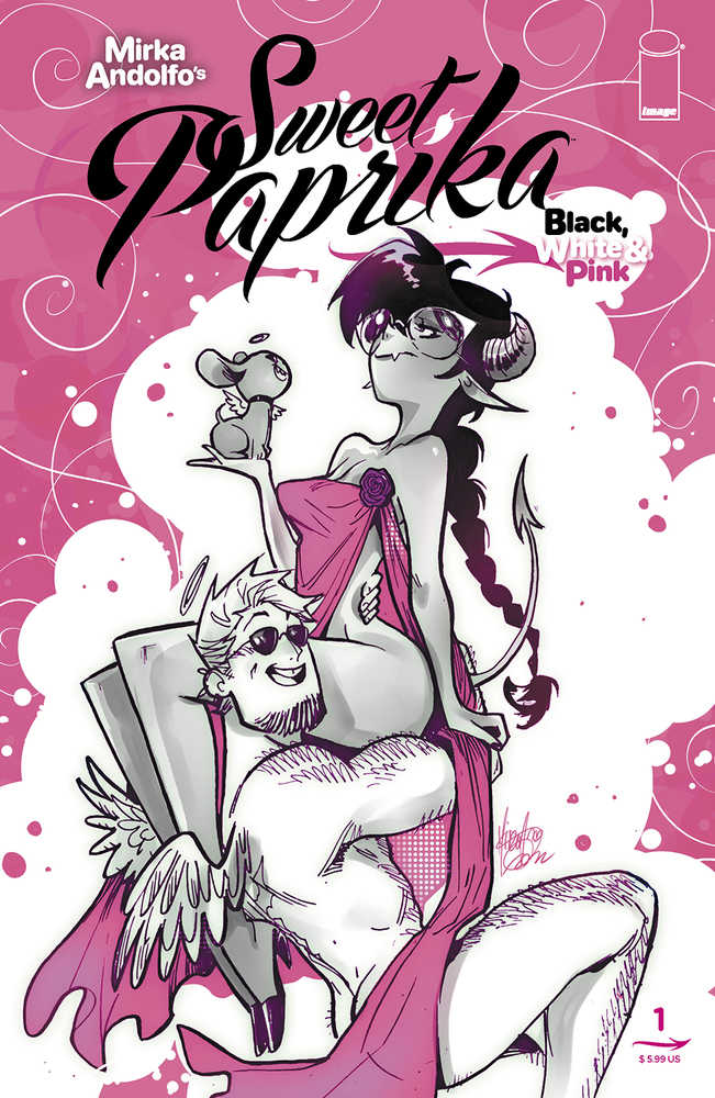 Sweet Paprika Black White & Pink (One Shot) Cover A (Mature) | Odin's Place