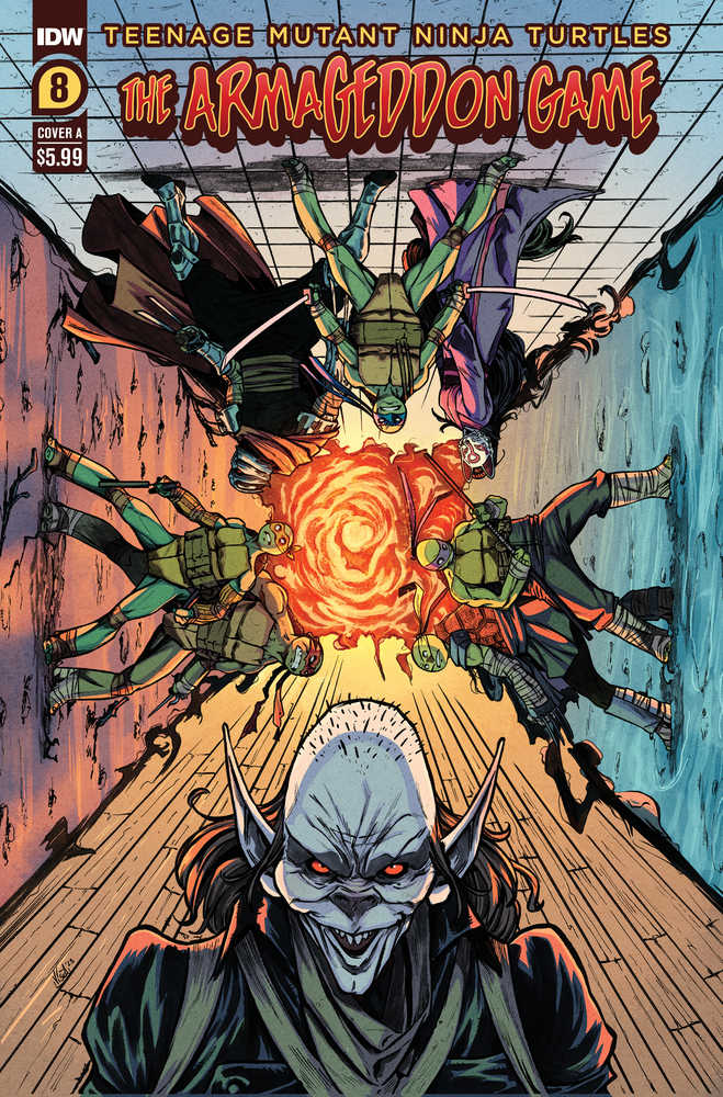 Teenage Mutant Ninja Turtles Armageddon Game #8 Cover A Federici | Odin's Place