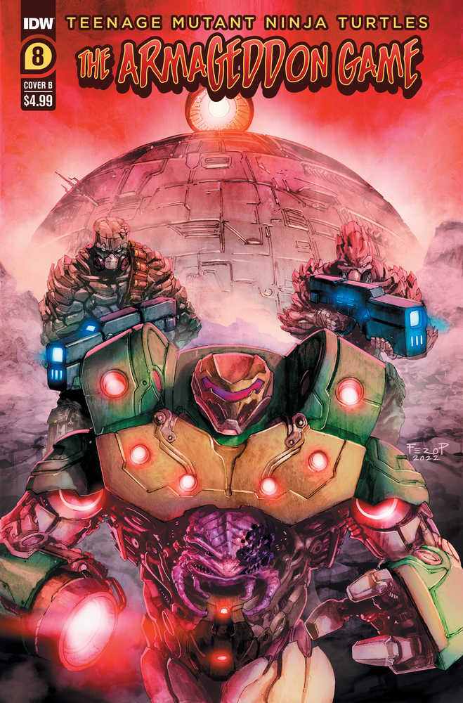 Teenage Mutant Ninja Turtles Armageddon Game #8 Cover B Pe | Odin's Place