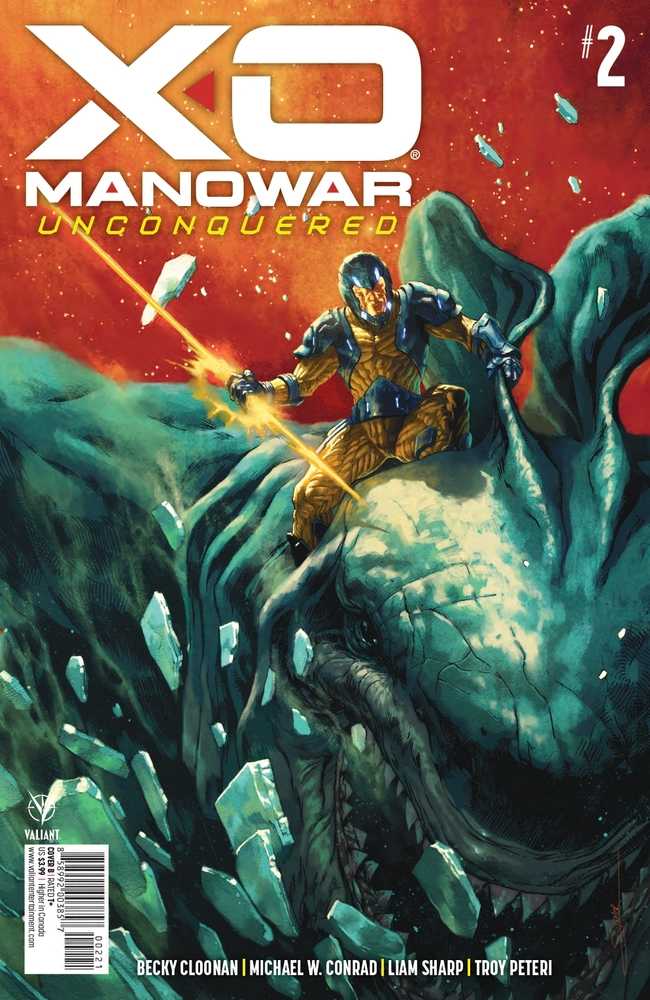 X-O Manowar Unconquered #2 Cover B Secher (Mature) | Odin's Place