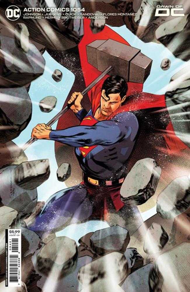 Action Comics #1054 Cover B Rafa Sandoval Card Stock Variant | Odin's Place