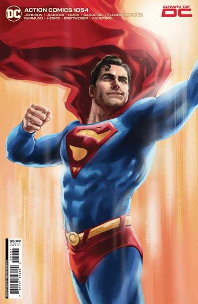 Action Comics #1054 Cover D Ibrahim Moustafa Superman Card Stock Variant | Odin's Place