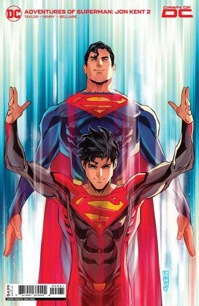 Adventures Of Superman Jon Kent #2 (Of 6) Cover D John Timms Superman Card Stock Variant | Odin's Place