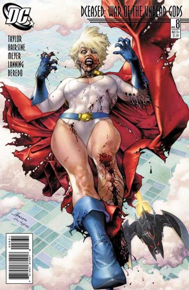 Dceased War Of The Undead Gods #8 (Of 8) Cover B Jay Anacleto Homage Card Stock Variant | Odin's Place