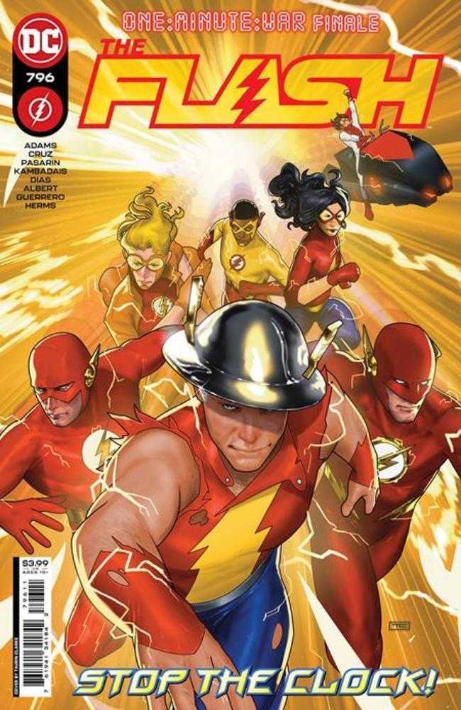 Flash #796 Cover A Taurin Clarke (One-Minute War) | Odin's Place