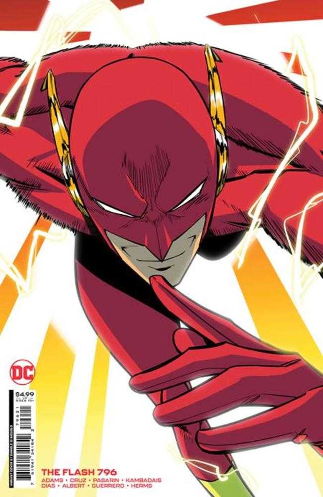Flash #796 Cover B Daniele Di Nicuolo Card Stock Variant (One-Minute War) | Odin's Place