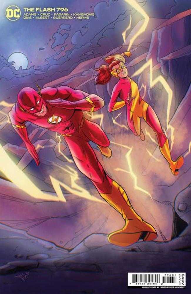 Flash #796 Cover C Yasmin Flores Montanez Card Stock Variant (One-Minute War) | Odin's Place