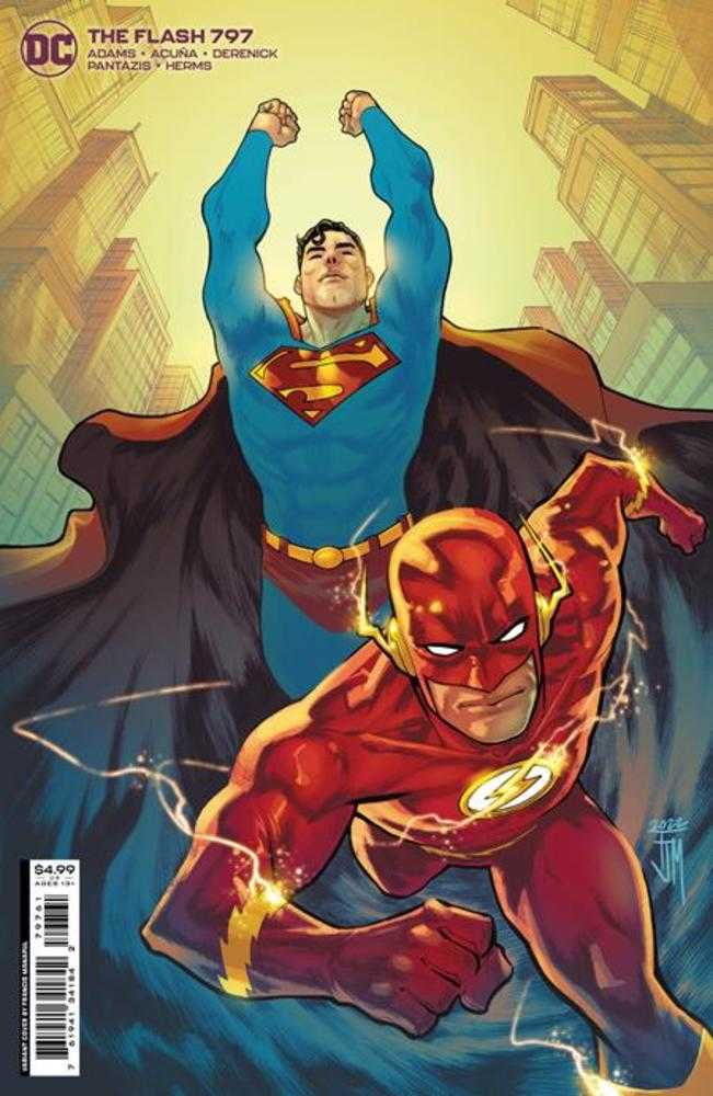 Flash #797 Cover D Francis Manapul Superman Card Stock Variant | Odin's Place