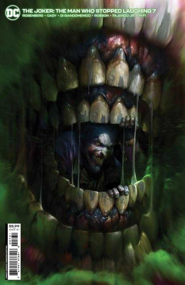 Joker The Man Who Stopped Laughing #7 Cover C Francesco Mattina Variant | Odin's Place