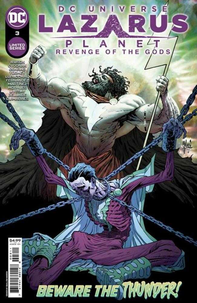 Lazarus Planet Revenge Of The Gods #3 (Of 4) Cover A Guillem March | Odin's Place