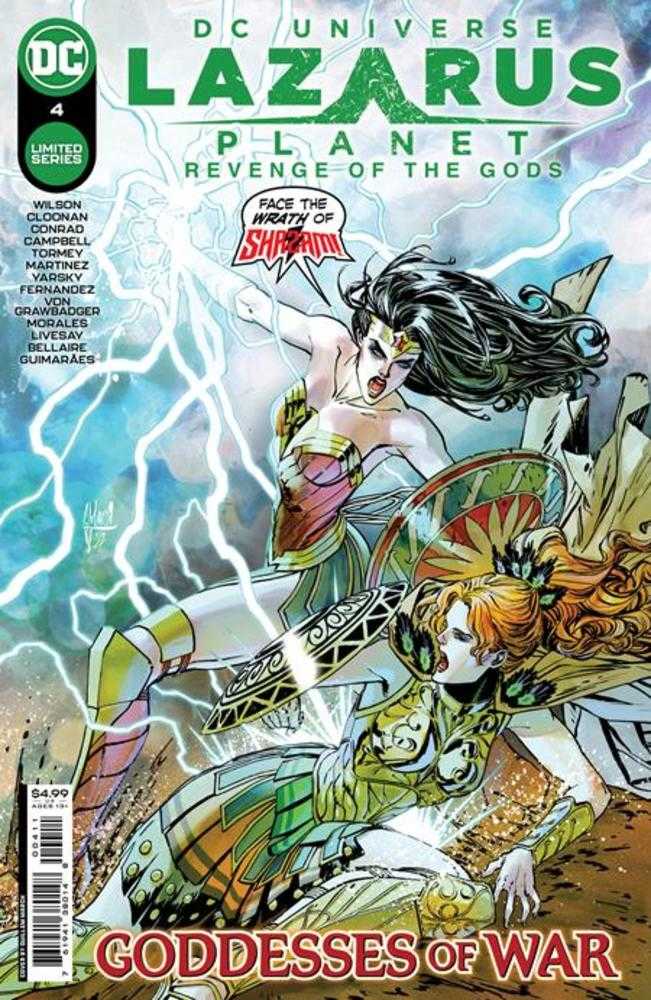 Lazarus Planet Revenge Of The Gods #4 (Of 4) Cover A Guillem March | Odin's Place