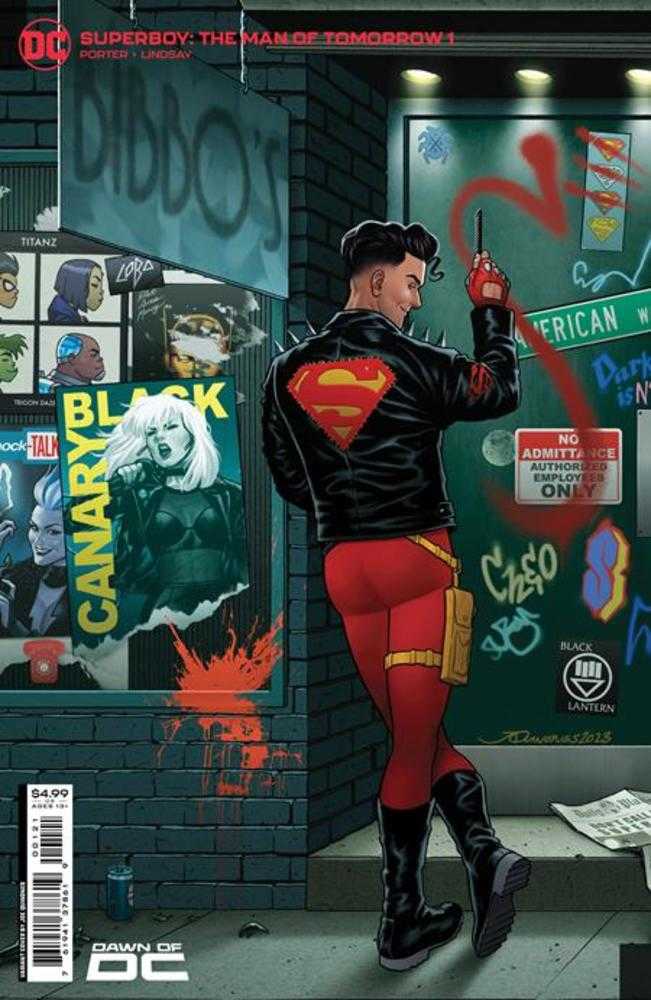 Superboy The Man Of Tomorrow #1 (Of 6) Cover B Joe Quinones Card Stock Variant | Odin's Place