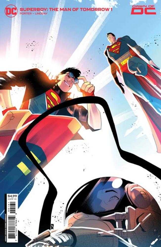 Superboy The Man Of Tomorrow #1 (Of 6) Cover C George Kambadais Superman Card Stock Variant | Odin's Place