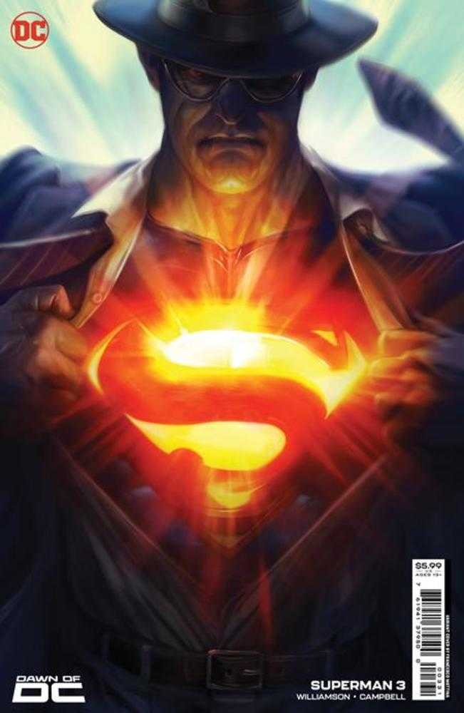 Superman #3 Cover C Francesco Mattina Card Stock Variant | Odin's Place