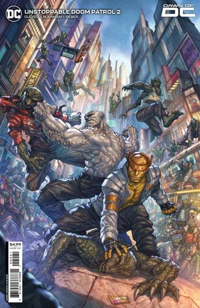 Unstoppable Doom Patrol #2 (Of 6) Cover B Alan Quah Card Stock Variant | Odin's Place