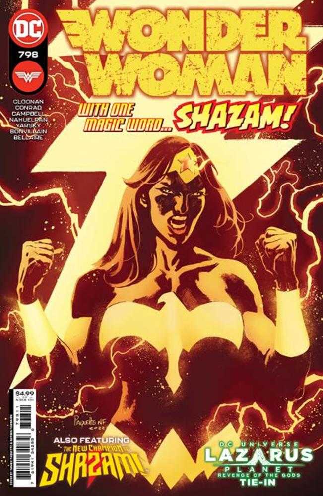 Wonder Woman #798 Cover A Yanick Paquette (Revenge Of The Gods) | Odin's Place