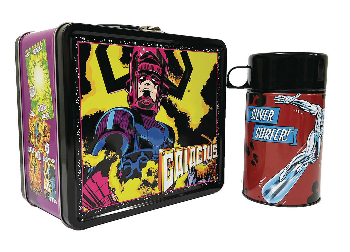 Tin Titans Marvel Galactus Previews Exclusive Lunchbox & Bev Container | Odin's Place