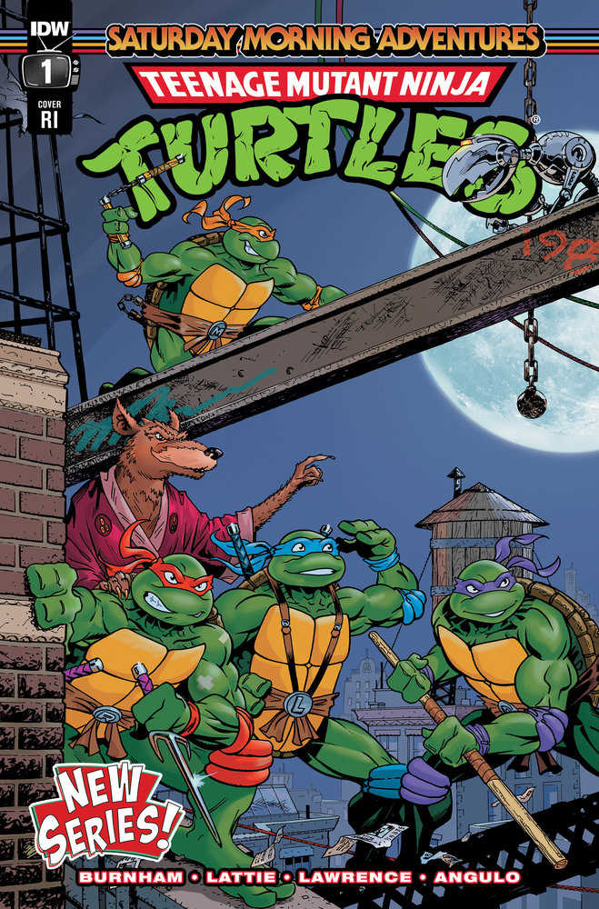 Teenage Mutant Ninja Turtles Saturday Morning Adventure Continued #1 Cover D 10 Copy Variant Edition | Odin's Place