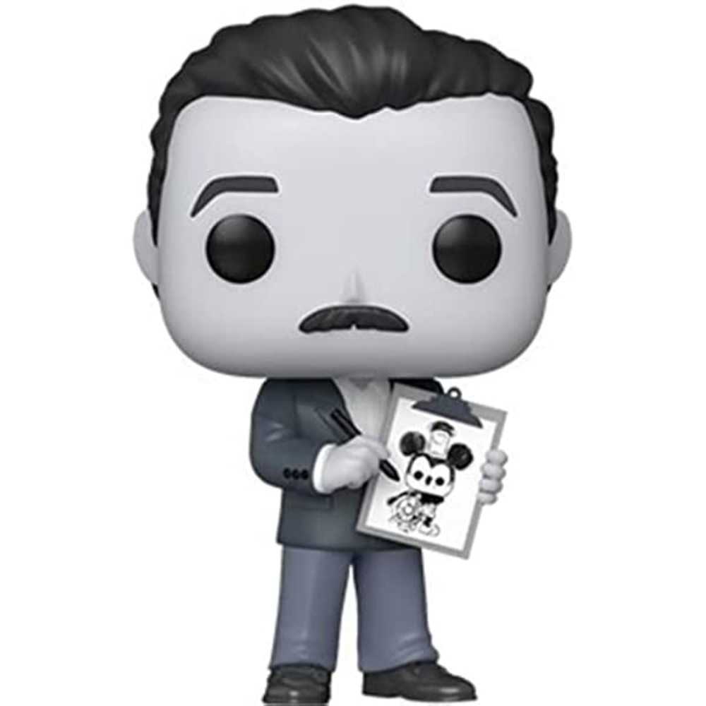 Pop Icons Disneys 100th Walt with Drawing Vinyl Figure | Odin's Place