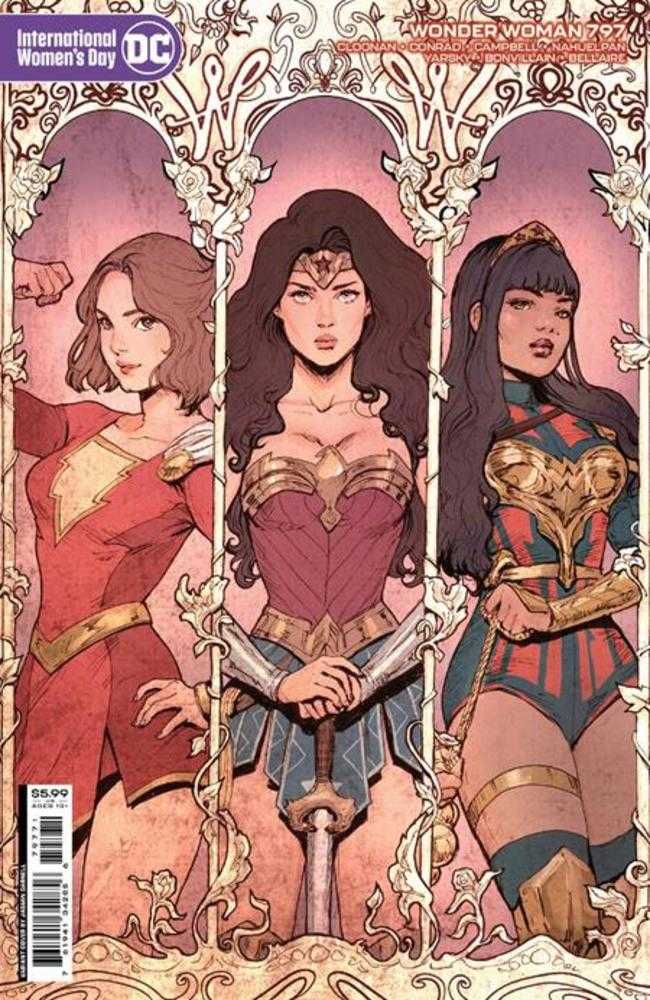 Wonder Woman #797 Cover G Jasmin Darnell International Womens Day Card Stock Variant (Revenge Of The Gods) | Odin's Place