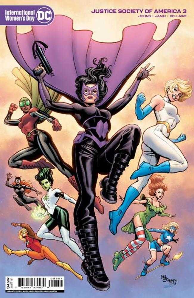Justice Society Of America #3 (Of 12) Cover E Maria Laura Sanapo International Womens Day Card Stock Variant | Odin's Place