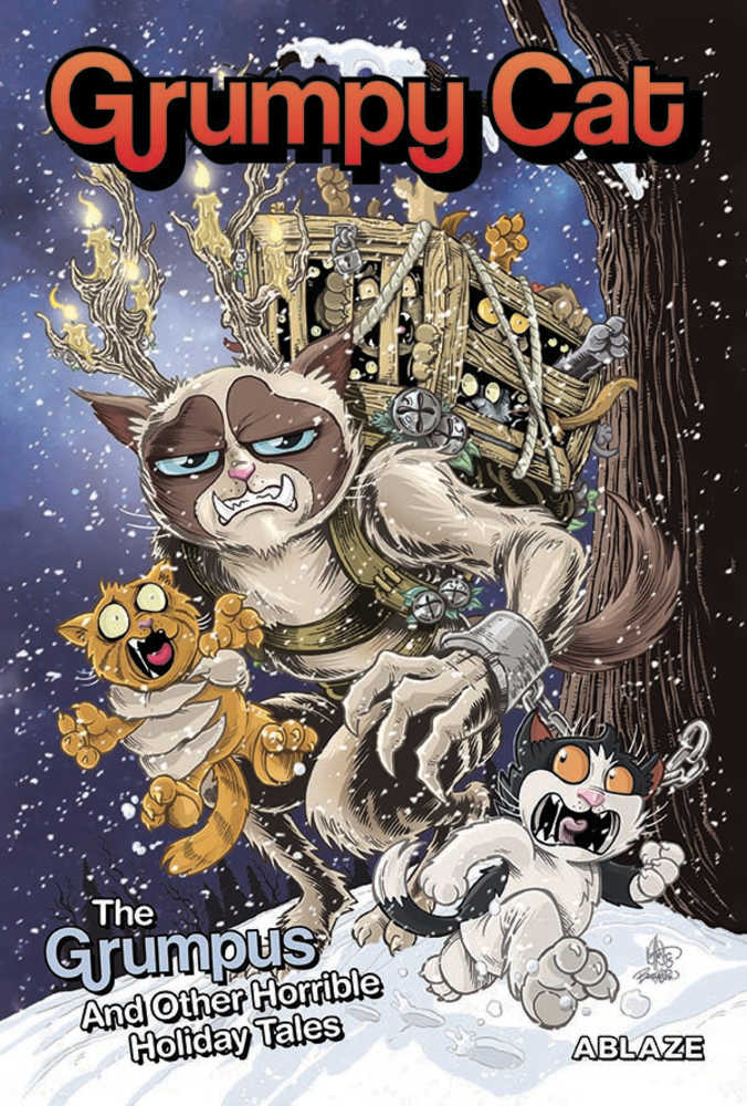 Grumpy Cat Grumpus & Other Horrible Holiday Tales Hardcover | Odin's Place