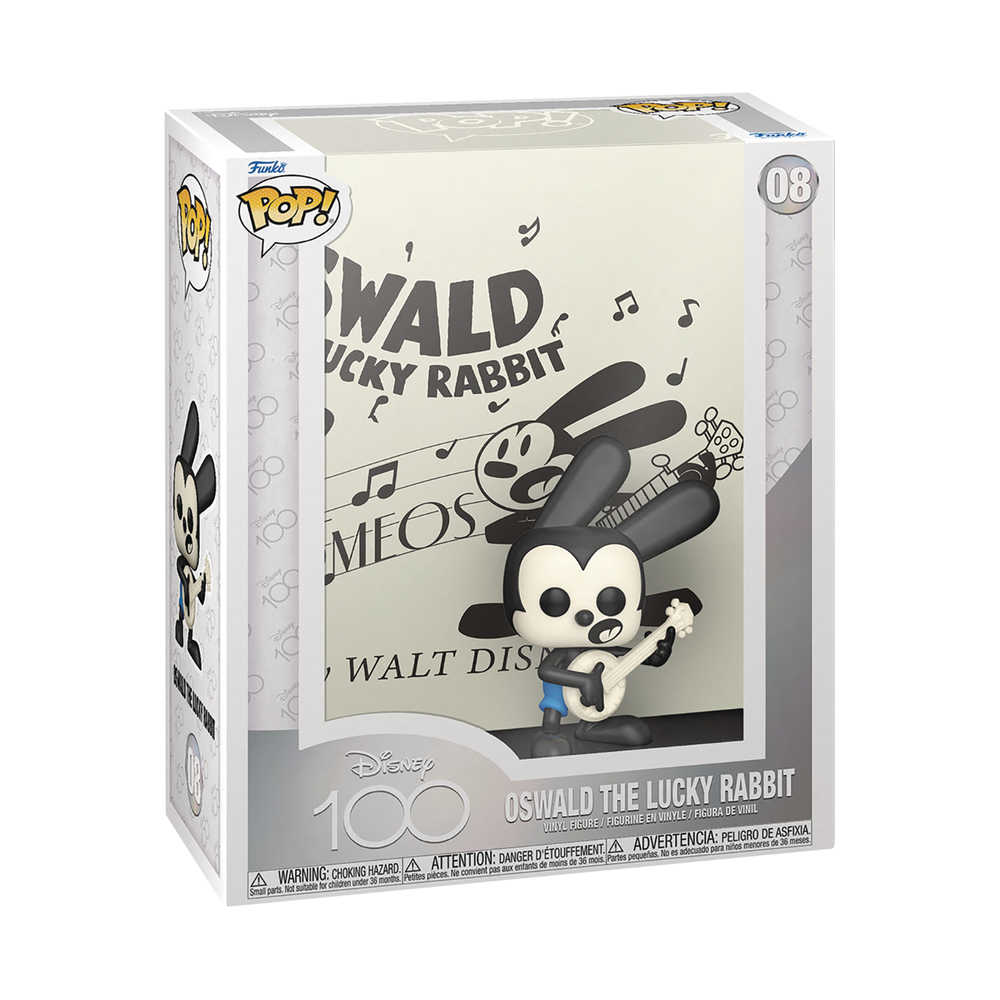 Pop Art Cover Disney D100 Oswald Vinyl Figure | Odin's Place