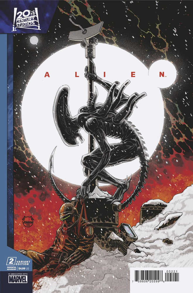 Alien #2 Dave Johsnon Variant | Odin's Place