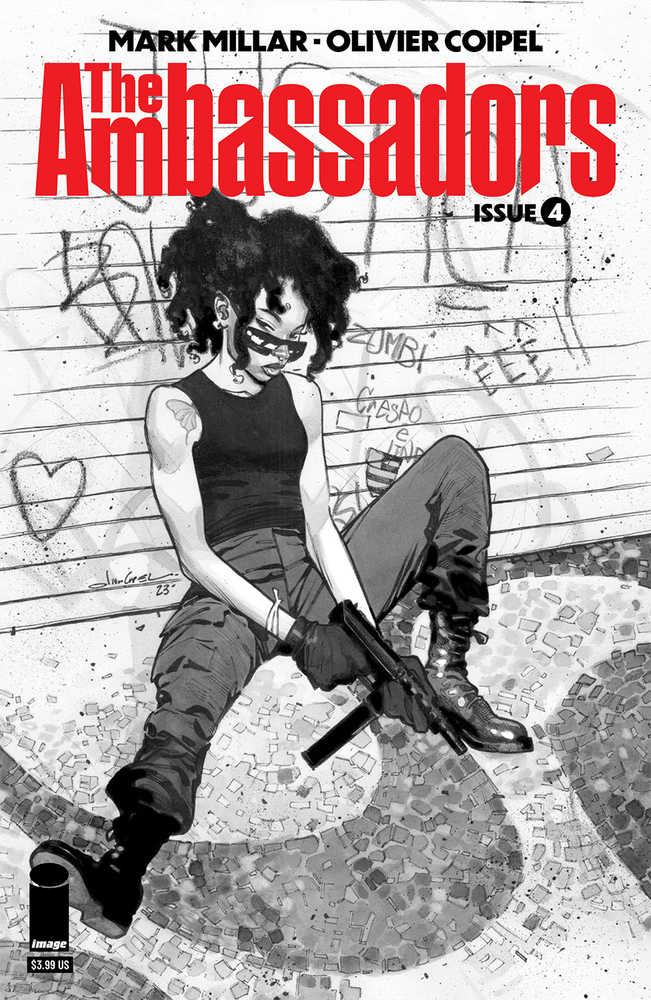 Ambassadors #4 (Of 6) Cover B Coipel Black & White (Mature) | Odin's Place