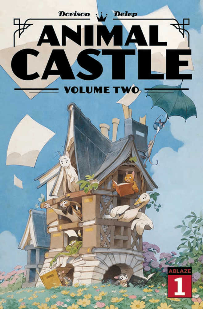 Animal Castle Volume 2 #1 Cover B Delep Animal Library (Mature) | Odin's Place