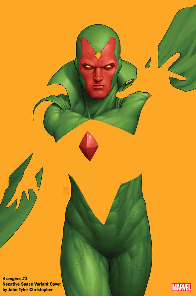 Avengers 1 John Tyler Christopher Negative Space Variant | Odin's Place