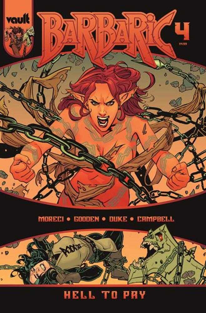 Barbaric Hell To Pay #4 Cover A Nathan Gooden | Odin's Place