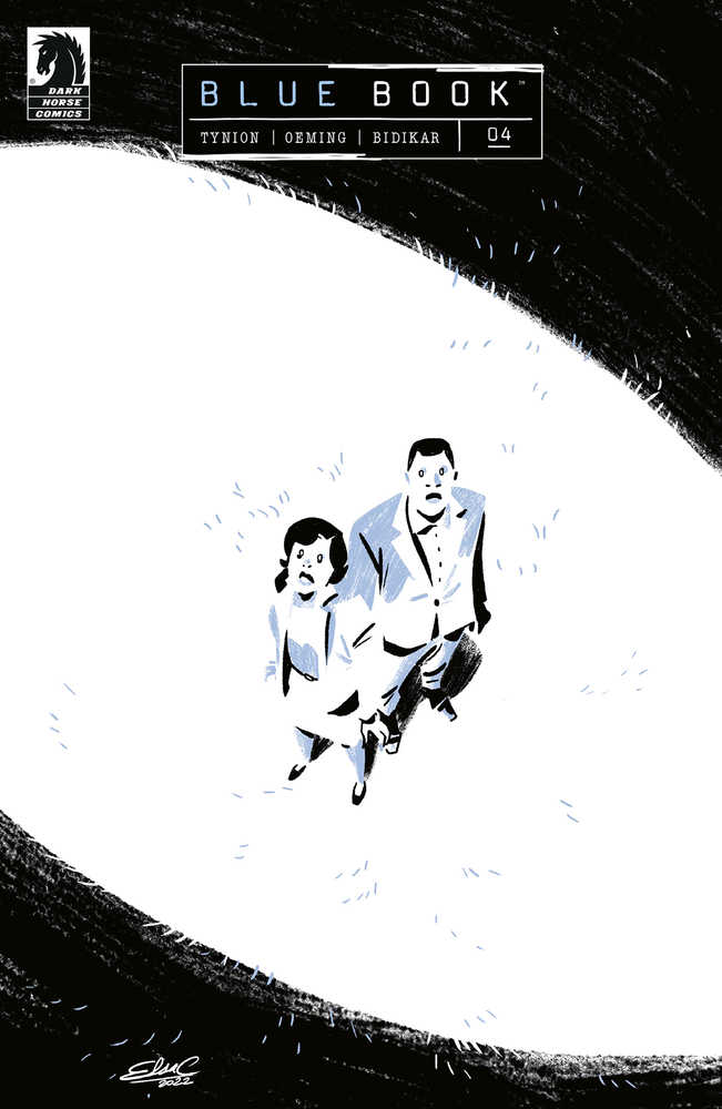 Blue Book #4 (Of 5) Cover B Charretier | Odin's Place