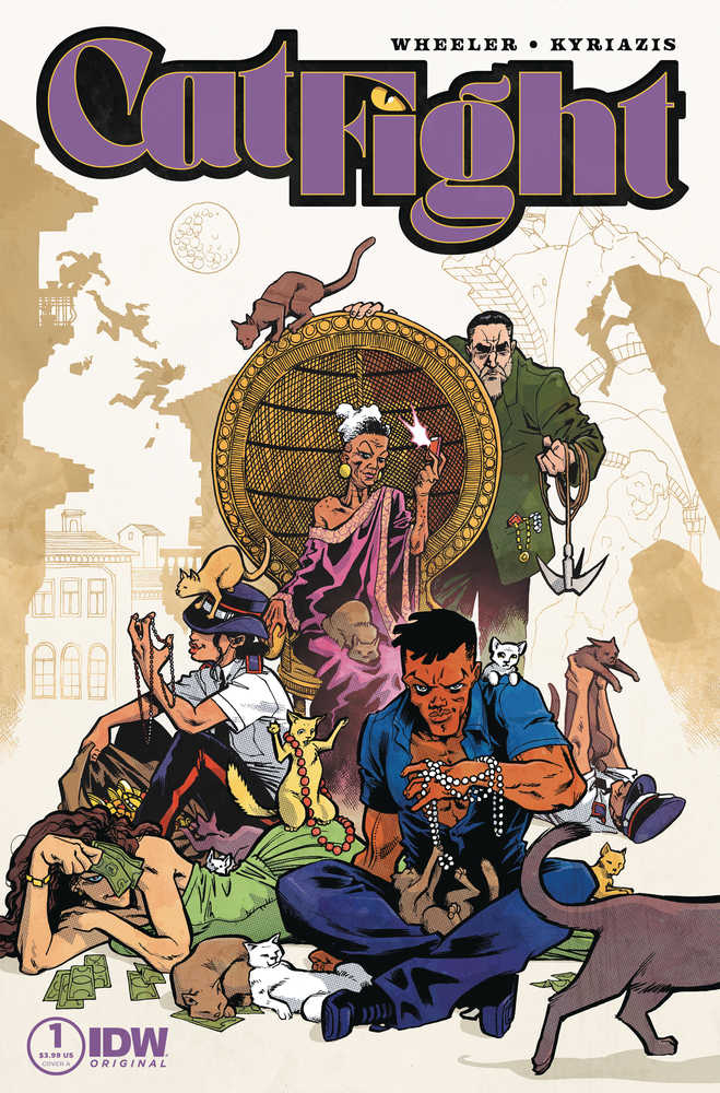 Cat Fight #1 Cover A Kyriazis | Odin's Place