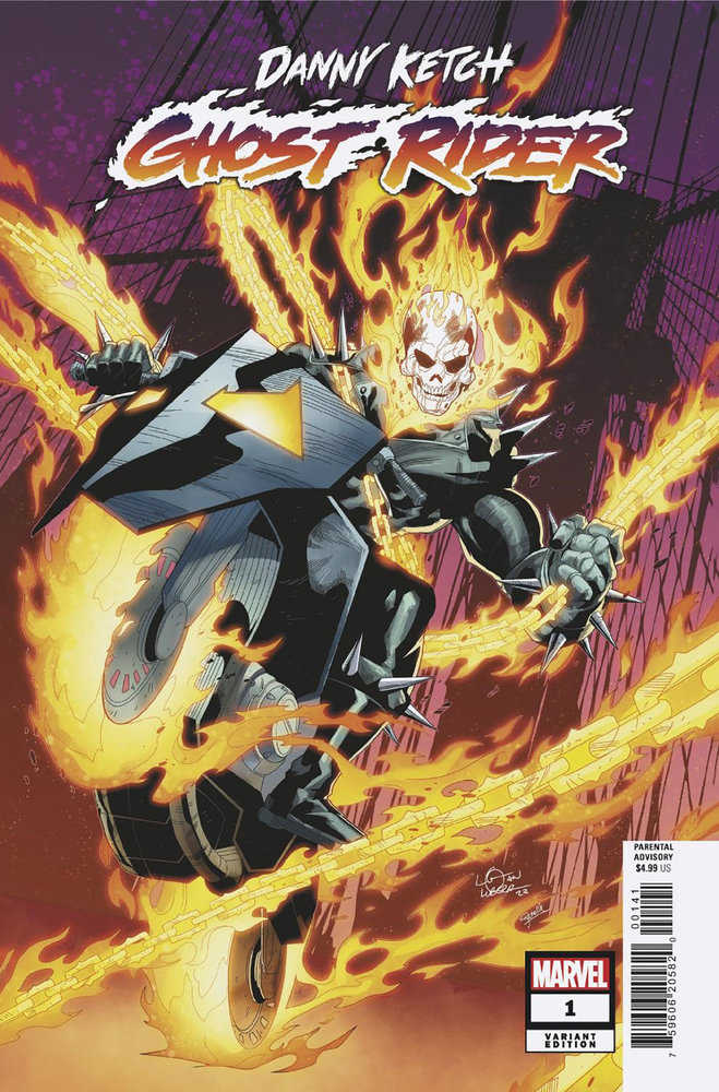 Danny Ketch: Ghost Rider 1 Logan Lubera Variant | Odin's Place