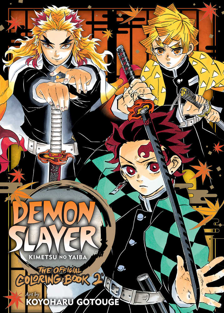 Demon Slayer The Official Coloring Book Softcover Volume 02 | Odin's Place