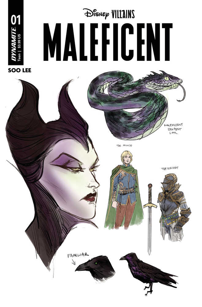 Disney Villains Maleficent #1 Cover J 20 Copy Variant Edition Lee Char De | Odin's Place