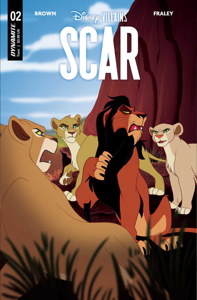 Disney Villains Scar #2 Cover B Forstner | Odin's Place
