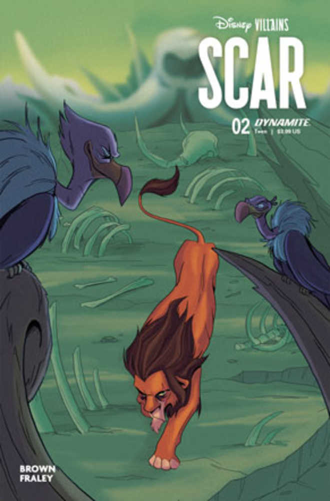 Disney Villains Scar #2 Cover F 10 Copy Variant Edition Fraley Original | Odin's Place