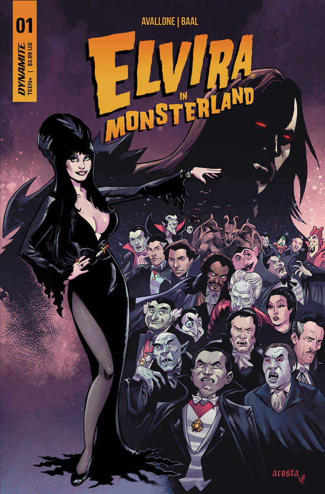 Elvira In Monsterland #1 Cover A Acosta | Odin's Place