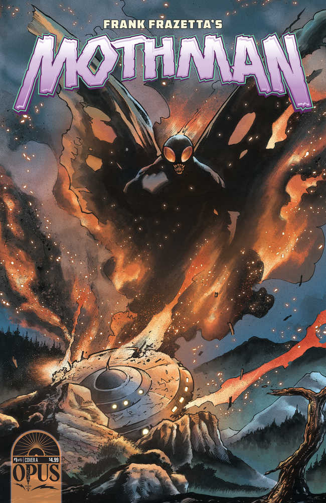 Frank Frazetta Mothman #1 (Of 5) Cover A Mutti | Odin's Place
