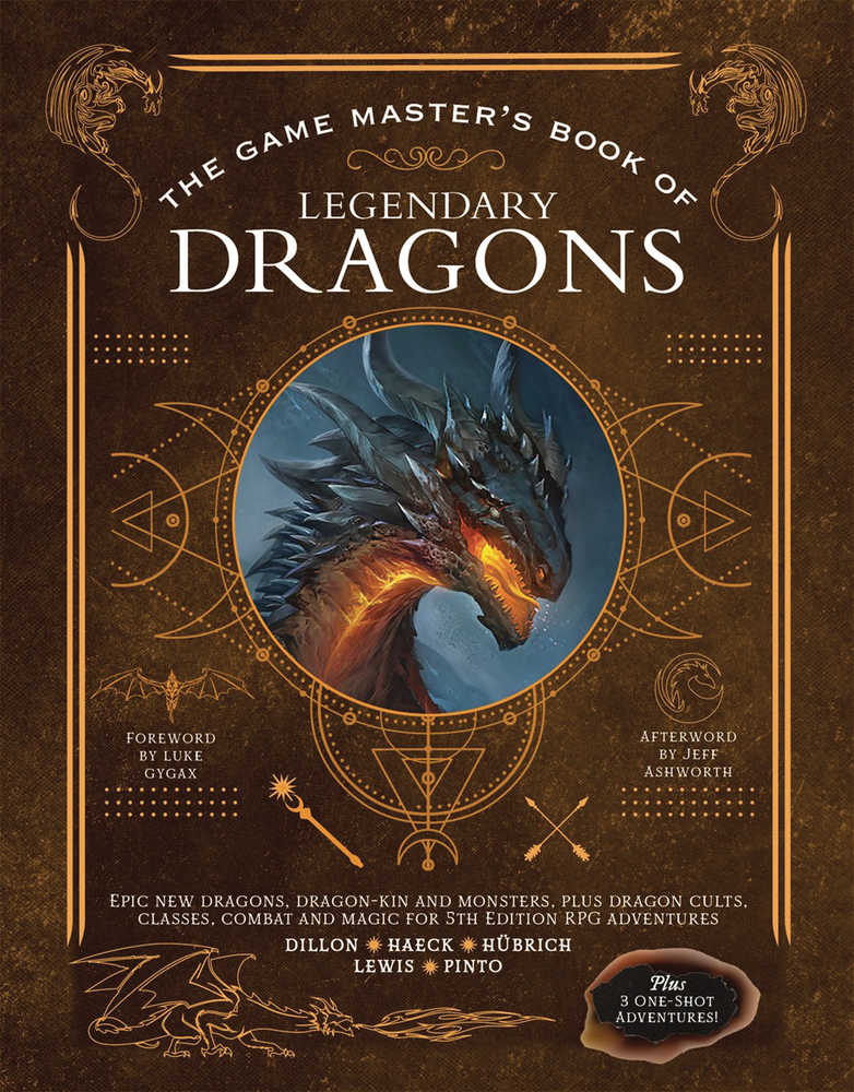 Game Masters Book Legendary Dragons Hardcover | Odin's Place